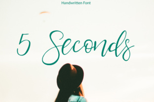 5 Seconds: A Handwritten Typeface That Brings Editorial Warmth