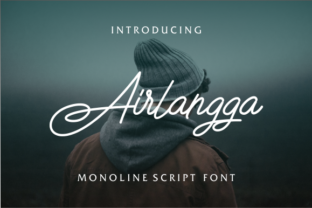 Airlangga: The Script Typeface That Makes Websites Feel Human