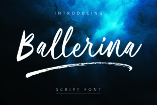 Ballerina: A Handwritten Script Font for Modern Web Design