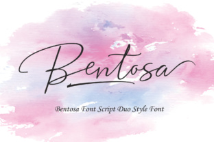 Bentosa Duo: A Script Typeface Built for Digital Design