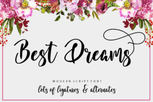 Best Dreams Font Brings Handmade Labels and Stationery to Life