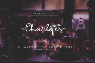 Charlottes: A Handwritten Script Font for Editorial Design