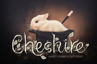 Cheshire: A Hand-Drawn Script Font for Handmade Products and Printables