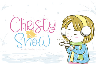 Christy Snow Display Font: A Marketer’s Secret Weapon for Cute Campaigns