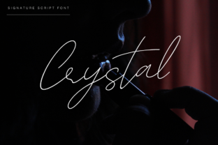 Crystal Handwritten Typeface for Campaign Design