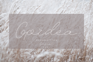 Gordea: A Modern Script Font That Elevates Editorial Design