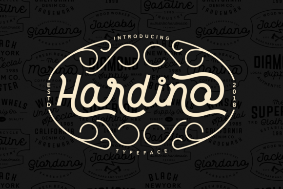Hardino: A Web Designer’s Take on a Script Font That Actually Works Online