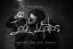 Jack Matras: A Modern Script Typeface for Editorial Storytelling