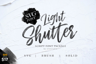 Light Shutter: A Versatile Typeface for Editorial Design and Content Branding