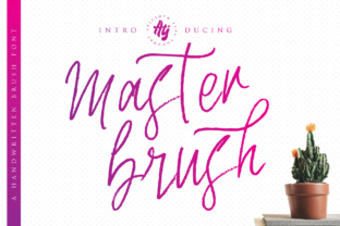 Master Brush: A Handwritten Font Built for Marketing Impact