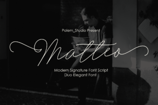 Matteo Duo: A Refined Typeface for Small Business Branding