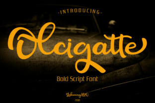 Olcigatte: A Script Font That Earns Its Place in Campaigns