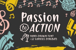 Passion to Action: A Hand-Drawn Font That Makes Your Brand Feel More Human