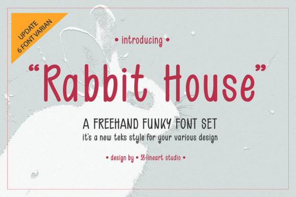 Rabbit House Script Font: A Cute, Consistent Look for Your Brand