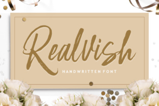 Realvish: A Handwritten Script Font That Feels Like Your Brand