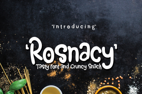 Rosnacy: The Playful Bold Typeface That Helps Your Brand Stand Out