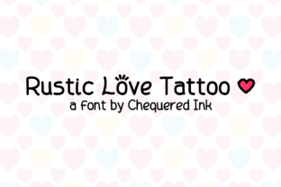 Rustic Love Tattoo: A Script Font for Editorial Storytelling and Brand Identity