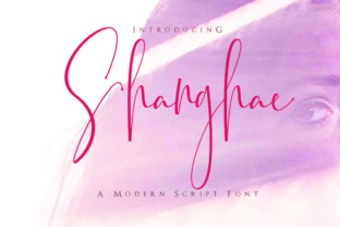 Shanghae: A Script Typeface for Standout Brand Content