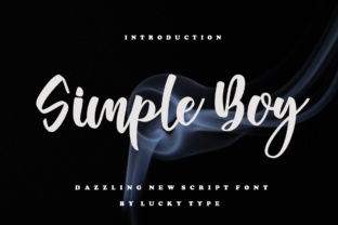 Simple Boy: A Script Font That Adds Warmth to Editorial Design
