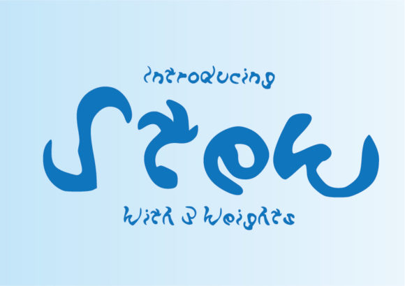 Stew Font Brings Bold, Gooey Character to Editorial Design