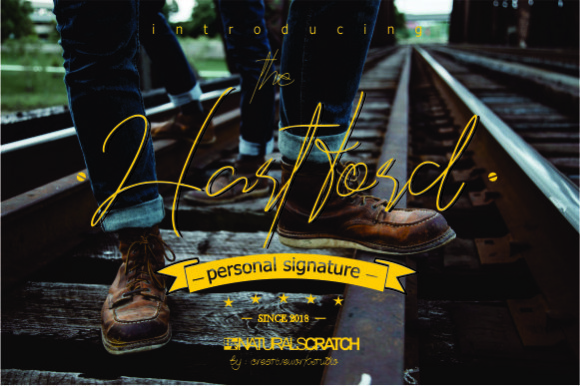 The Hartford: A Signature Font for Handmade Product Design