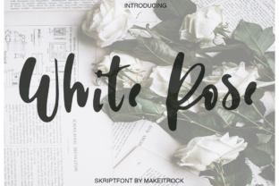 White Rose: A Handmade Script Font That Brought Polish to My Latest Web Project