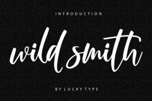Wild Smith: A Modern Script Font for Digital Design