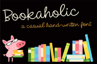 ZP Bookaholic: A Handwritten Font for Authentic Branding